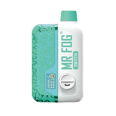 *ON* Disposable Vape Mr Fog Switch 15000 Puff Chew Mint Box of 5