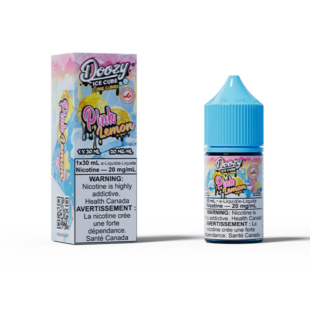 *ON* Nicotine Liquid Doozy Ice Cube Salt 30ml Pink Lemon