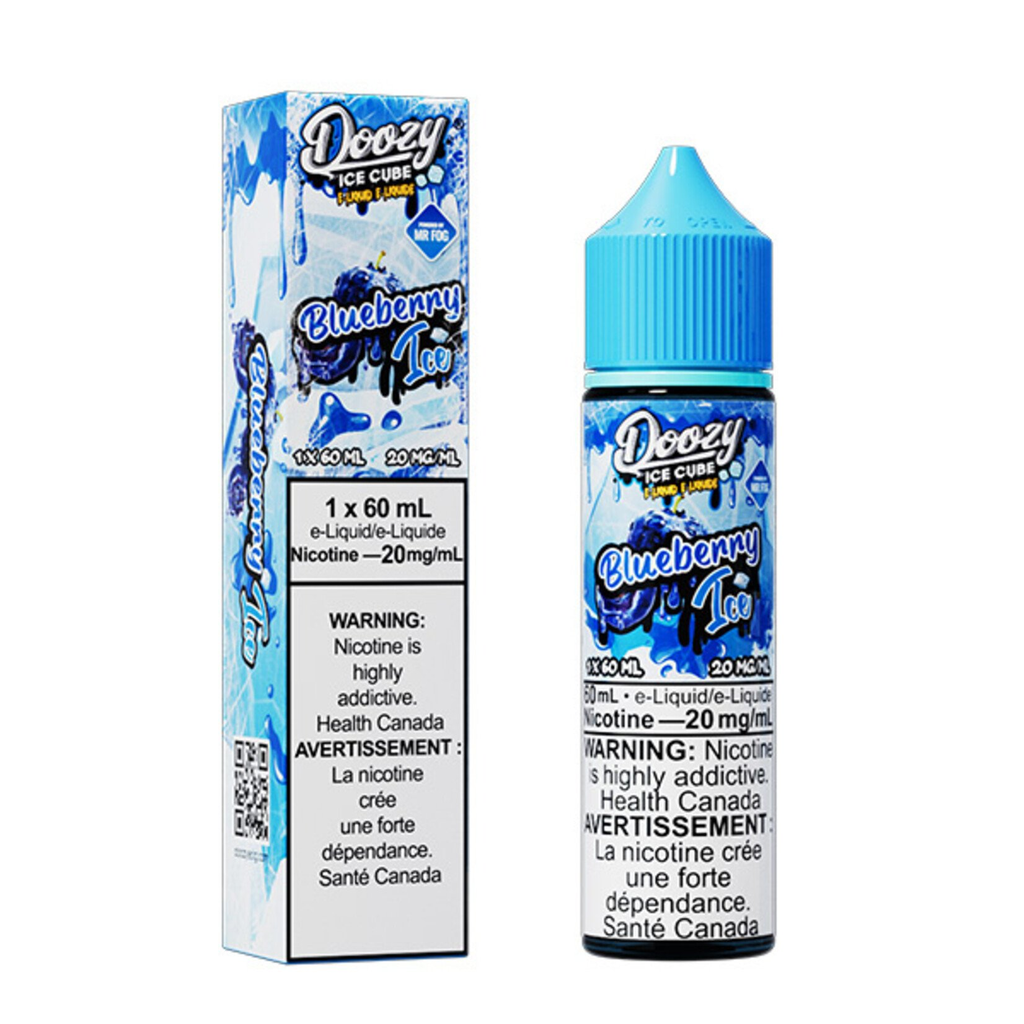 *ON* Nicotine Liquid Doozy Ice Cube Salt 60ml Blueberry Ice