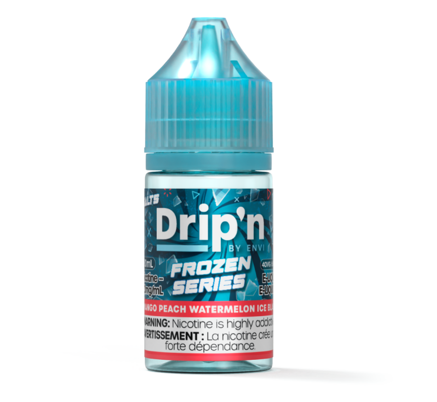 *ON* Nicotine Liquid Drip'n Envi Frozen E-Liquid Mango Peach Watermelon Ice Blast