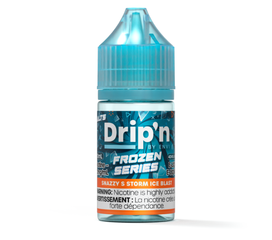 *ON* Nicotine Liquid Drip'n Envi Frozen E-Liquid Snazzy S Storm Ice Blast