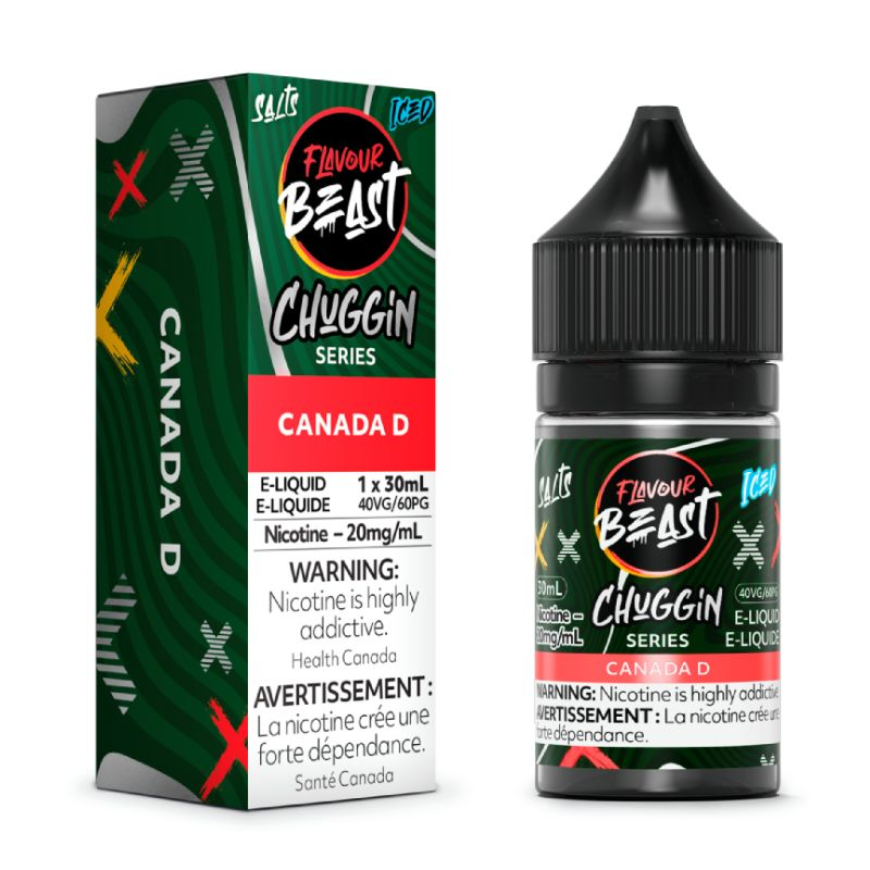 *ON* Nicotine Liquid Flavour Beast Chuggin Canada D