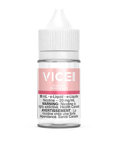*ON* Nicotine Liquid Vice Salt 30ml Peach Ice