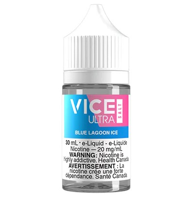 *ON* Nicotine Liquid Vice Ultra Salt 30ml Blue Lagoon Ice