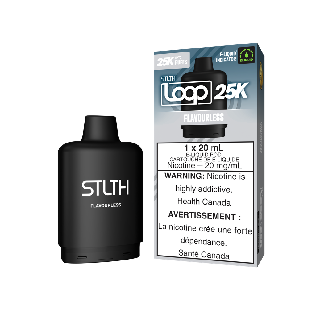 *ON* Nicotine Pod STLTH LOOP 25K Flavourless Box of 5