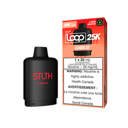 *ON* Nicotine Pod STLTH Loop 25k Classic Ice Box of 5
