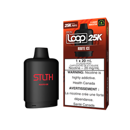 *ON* Nicotine Pod STLTH Loop 25k Route Ice Box of 5