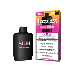 *ON* Nicotine Pod STLTH Loop 25k Tropical Storm Ice Box of 5