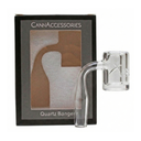 Quartz Banger CannAccessories Reactor Quartz Banger 14mm Male 90 Degree