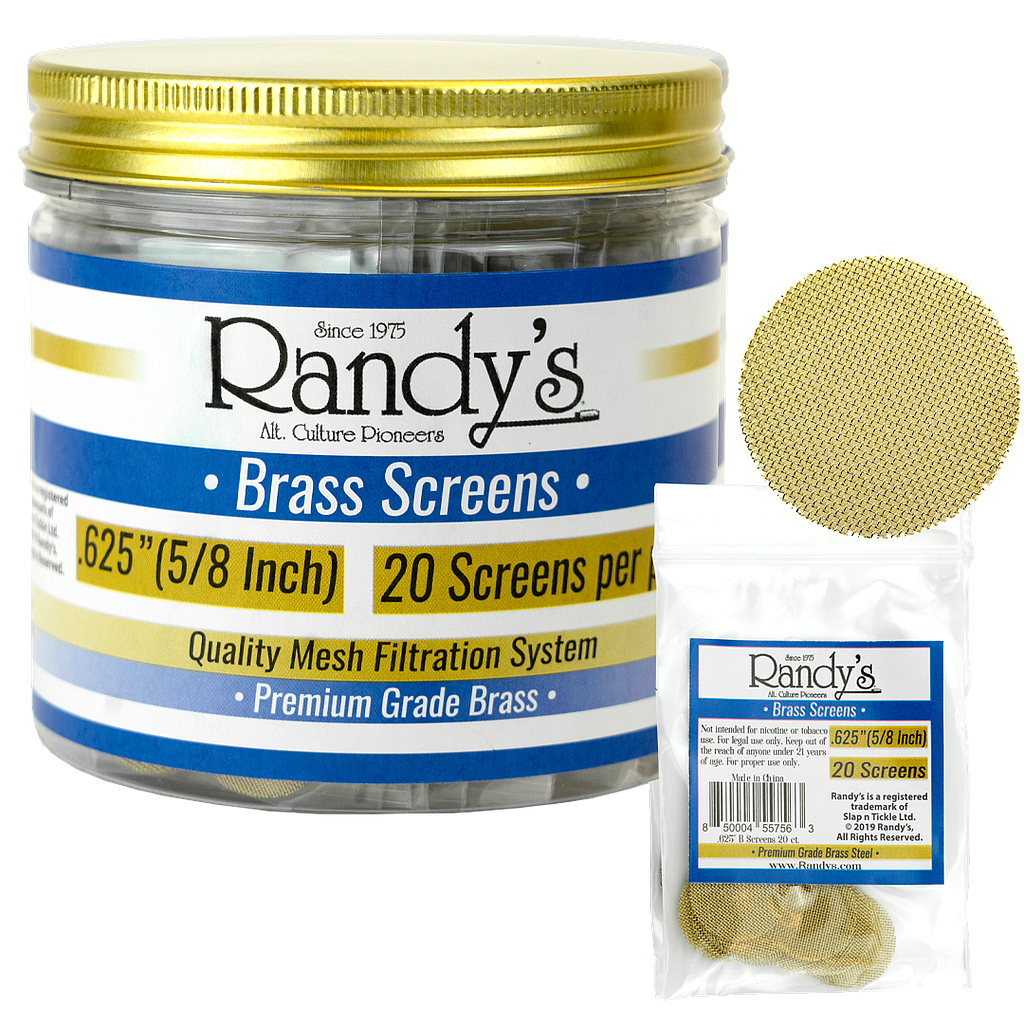 Randy's Screens - Metal - Brass 0.625 - 36 x 20PK