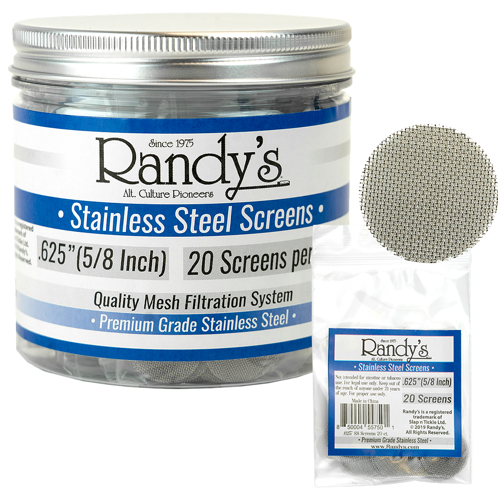 Randy's Screens - Metal - Stainless Steel 0.625 - 36 x 20PK