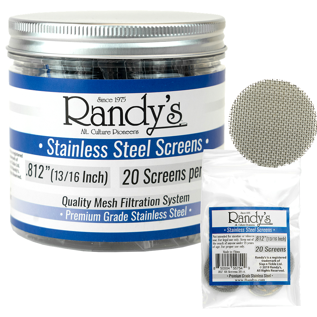 Randy's Screens - Metal - Stainless Steel 0.812 - 36 x 20PK