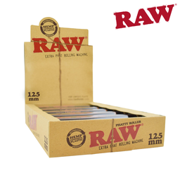 Raw Hemp Plastic Phatty Rolling Machine 125mm - Box/6