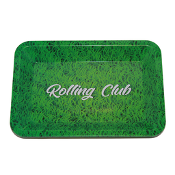 Rolling Club Metal Rolling Tray - Small - Grass