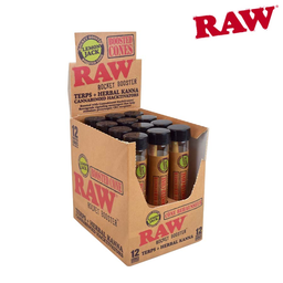 Rolling Cone Raw Rocket Booster Cones Lemon Jack Box of 12