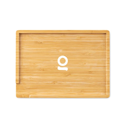 Rolling Tray Ongrok Bamboo Wood Tray Small