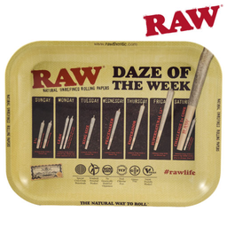Rolling Tray Raw Daze of the Week Large 13.6" x 11" x 1.2"