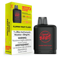 *FED* Disposable Vape Flavour Beast Level X Boost Pod Flippin' Fruit Flash 20ml Box of 6