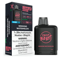 *FED* Disposable Vape Flavour Beast Level X Boost Pod Weekend Watermelon Iced 20ml Box of 6