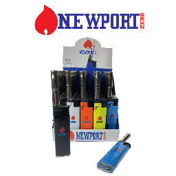 Torch Lighter Newport Long Extension Box of 50