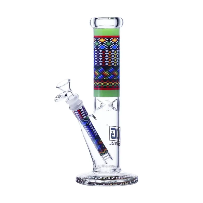 Glass Bong 10" OG Original Tribal Weave (Design C)