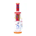 Glass Bong 15.5" Cheech Cosmic Finch