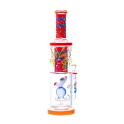 Glass Bong 15.5" Cheech Cosmic Finch
