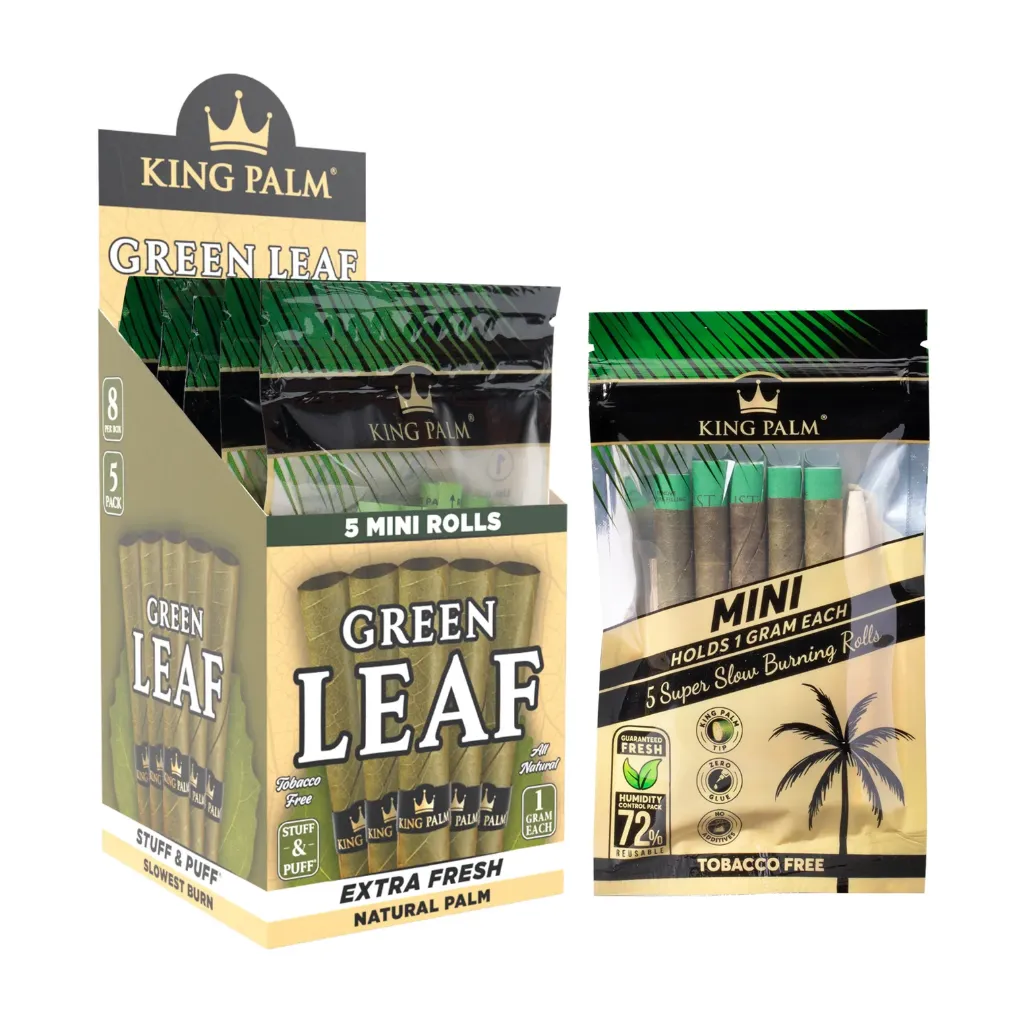 Rolling Cones King Palm Mini 5 Pack Box of 8