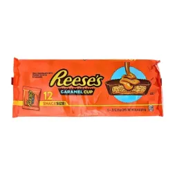 Snacks Reese's Caramel Cup 12pk 187g Box of 14