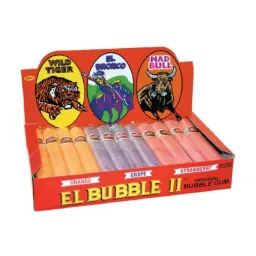 Snacks El Bubble II Bubble Gum Cigars Box of 36