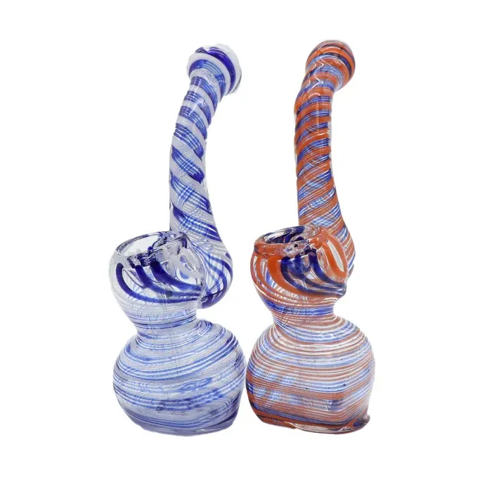 Glass Bubbler Infyniti Medium Assorted Colors