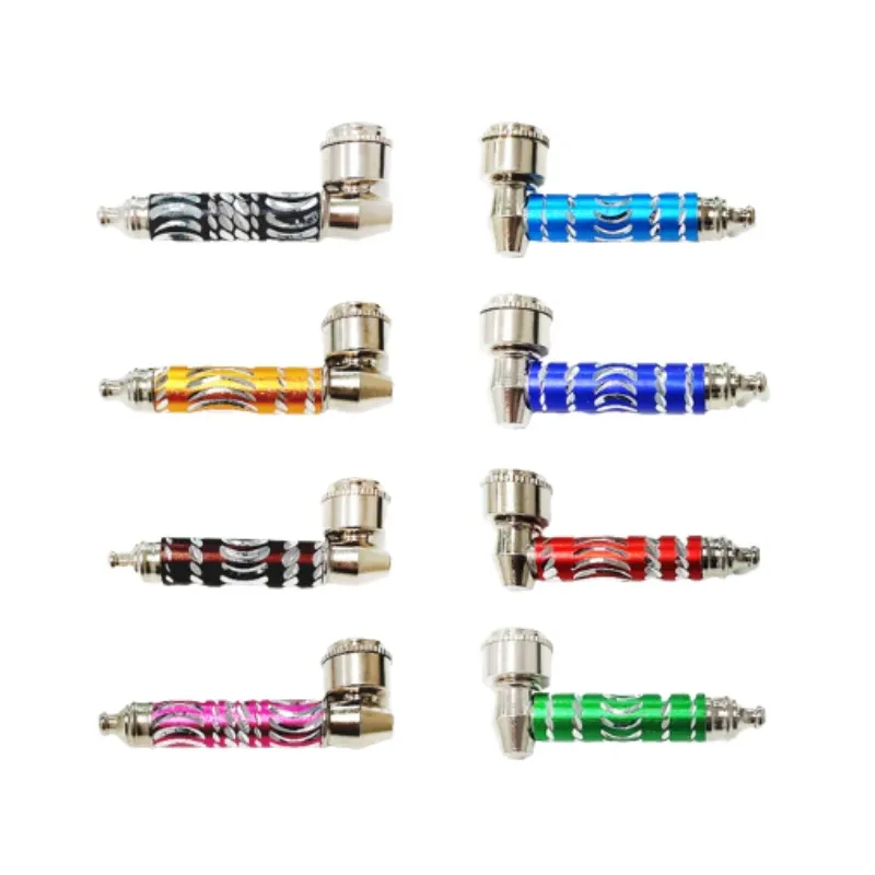 Metal Pipe Infyniti Spiral Assorted Colors