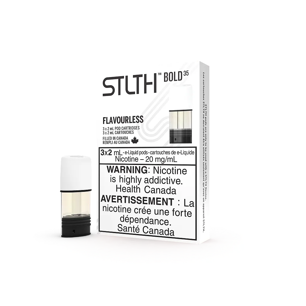 *MB* Nicotine Pod STLTH Pod 3-Pack Flavourless + Bold