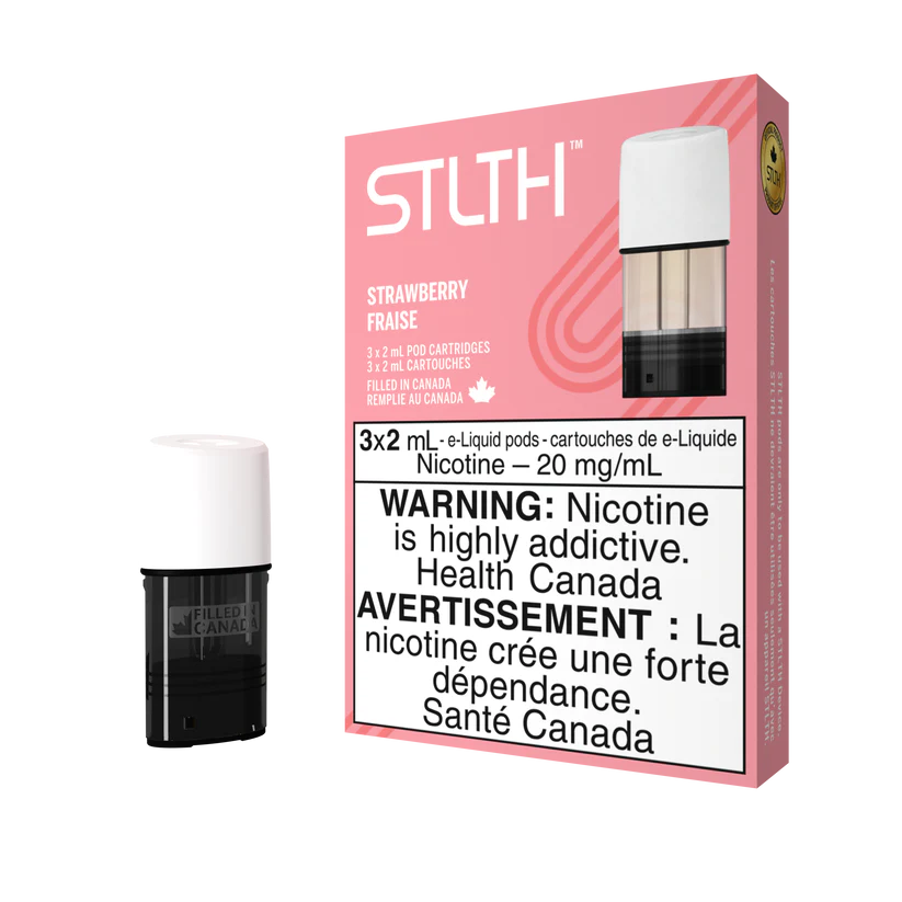 *MB* Nicotine Pod STLTH Pod 3-Pack Strawberry