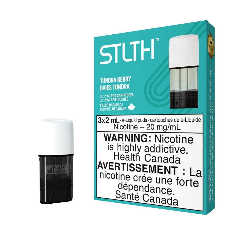 *MB* Nicotine Pod STLTH Pod 3-Pack Tundra Berry