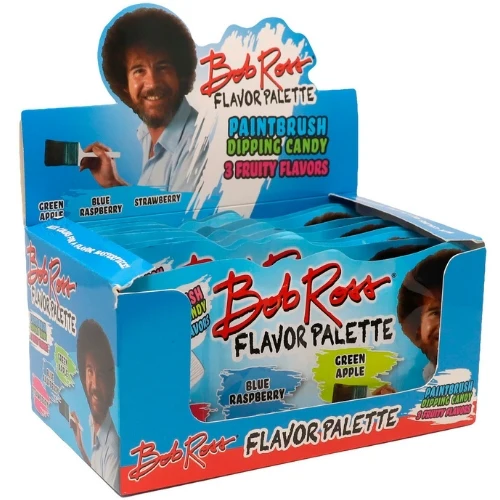 Snacks Bob Ross Flavor Palette 0.85oz Box of 18