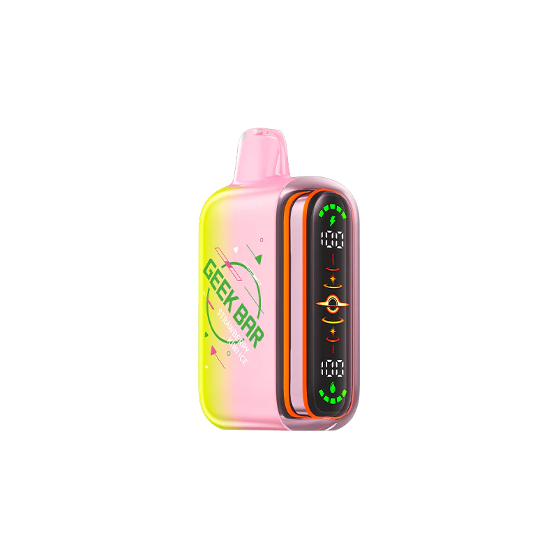 *MB* Disposable Vape Geek Bar PULSE 2 80K Strawberry Kiwi Ice Box of 4