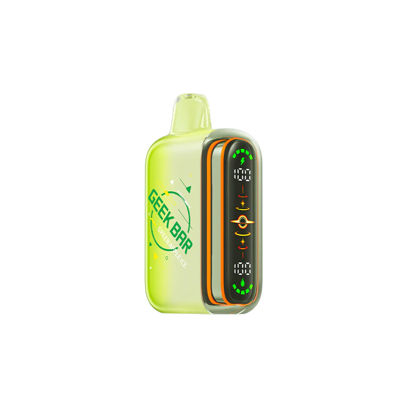 *FED* Disposable Vape Geek Bar PULSE 2 80K Green Apple Ice Box of 4