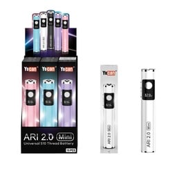 510 Battery Yocan ARI 2.0 Mini Assorted Colors Box of 15