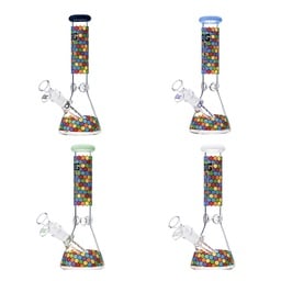 Glass Bong OG Original Honeycomb Mosaic 10" 5mm
