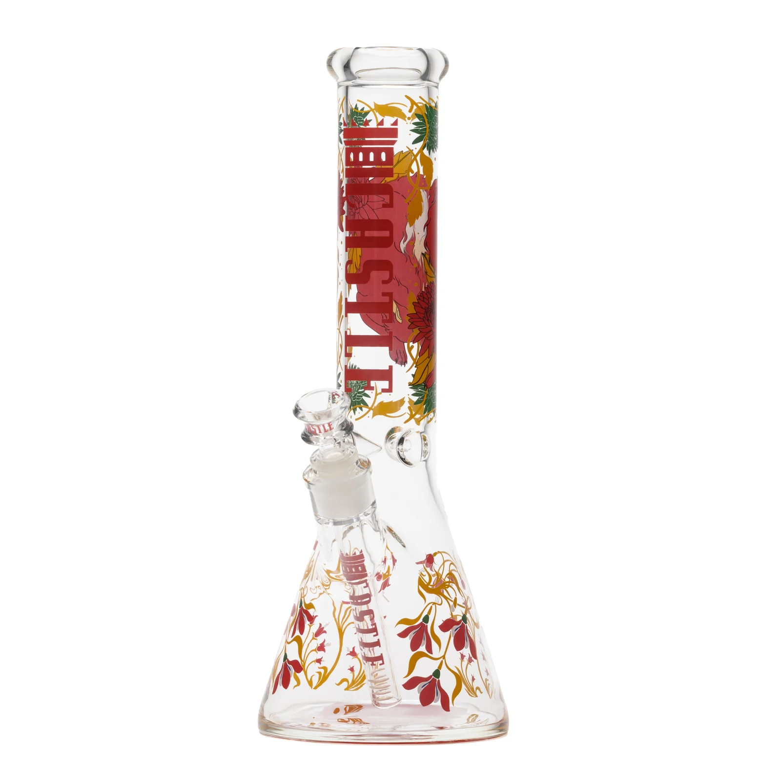 Glass Bong Castle Glass Vixen Beaker 5mm 14"
