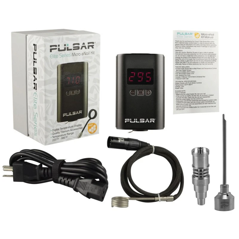 Extract Vaporizer Pulsar Elite Series Micro eNail Kit
