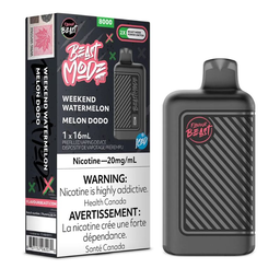 *FED* Flavour Beast Beast Mode Disposable Vape Rechargeable Weekend Watermelon Iced Box Of 5