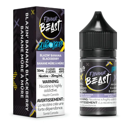 *FED* Flavour Beast Salt Juice 30ml Blazin' Banana Blackberry Iced