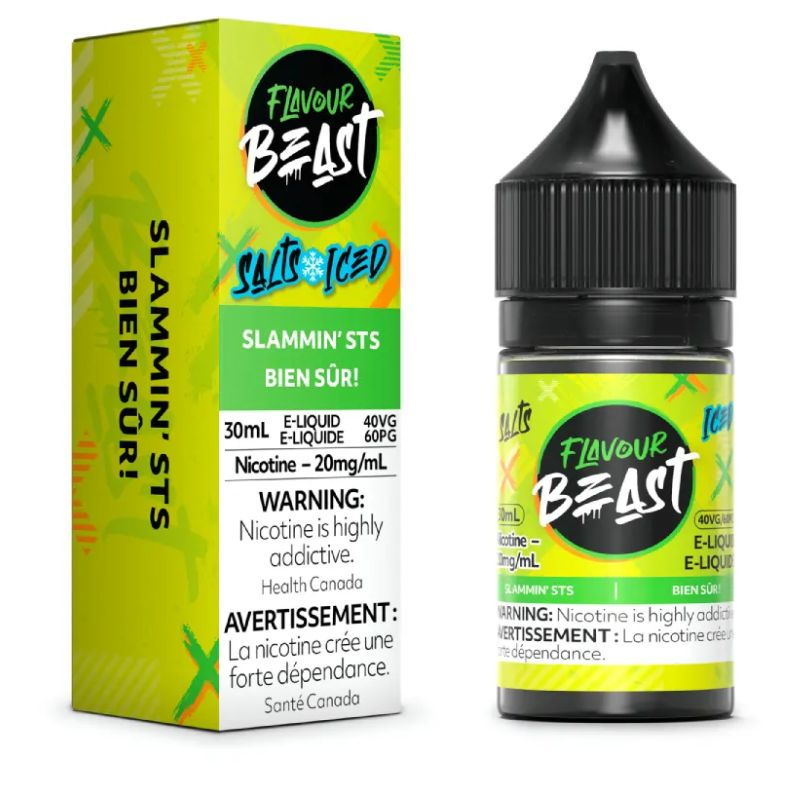 *FED* Flavour Beast Salt Juice 30ml Slammin' STS Iced