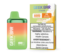 *FED* Geek Bar DF8000 Disposable Vape 8000 Puff Fuji Melon Ice Box Of 5
