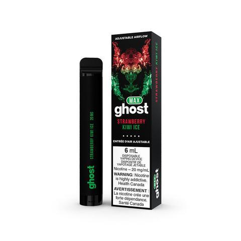 *FED* Ghost MAX Disposable Strawberry Kiwi Ice + Bold Box Of 5