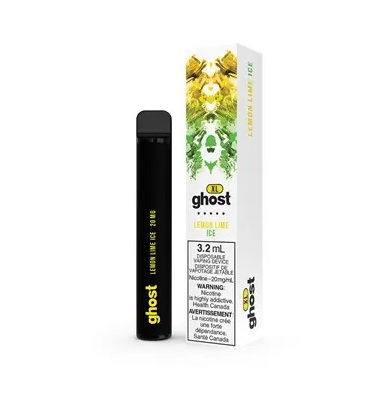 *FED* Ghost XL Disposable Lemon Lime Ice Box Of 5