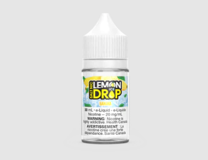 *FED* Lemon Drop Ice Salt Juice 30ml Banana