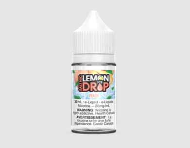 *FED* Lemon Drop Ice Salt Juice 30ml Peach